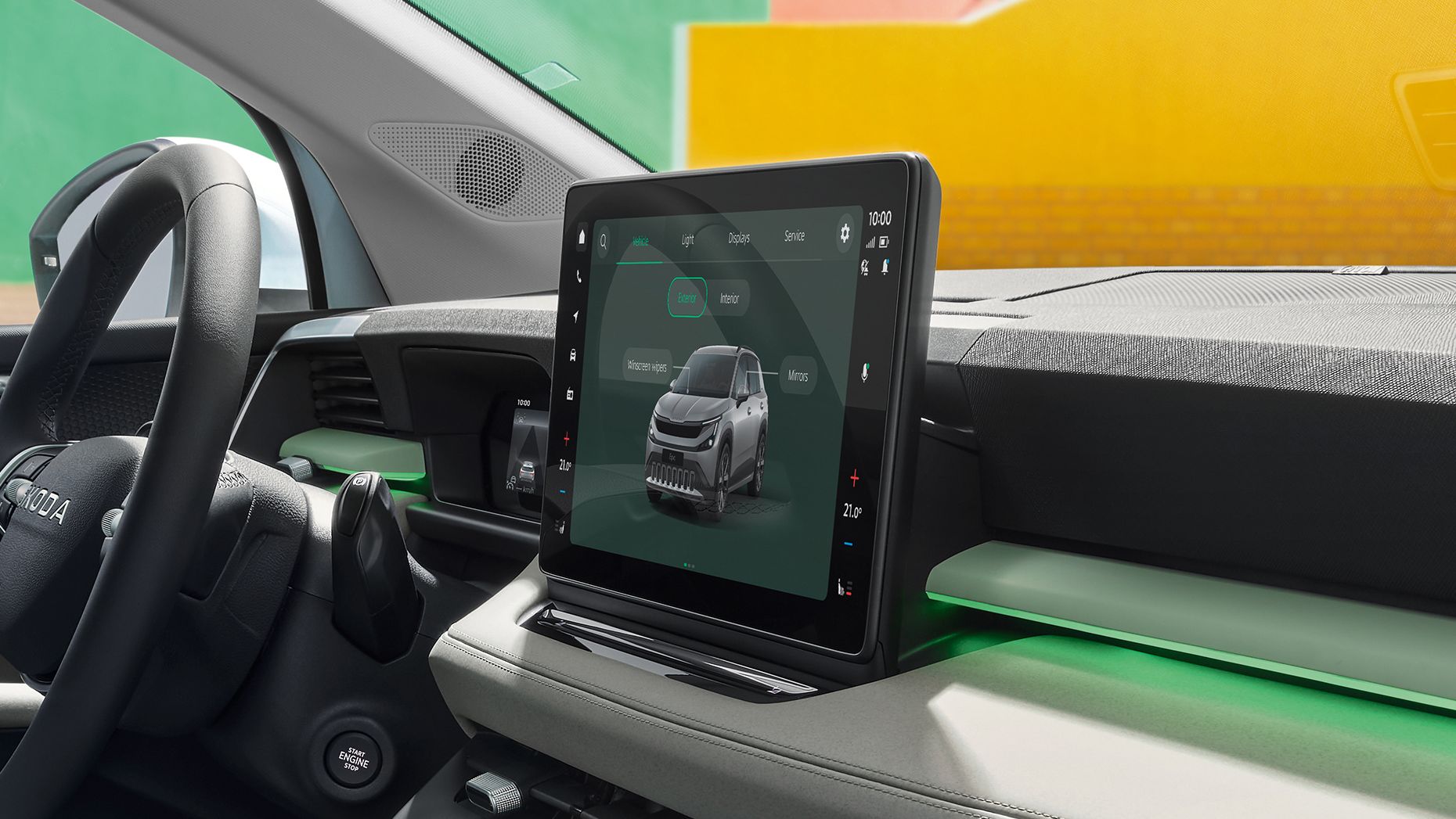 Škoda Epiq Konnektivitás